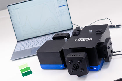 Full spectrofluorometer setup with PC software