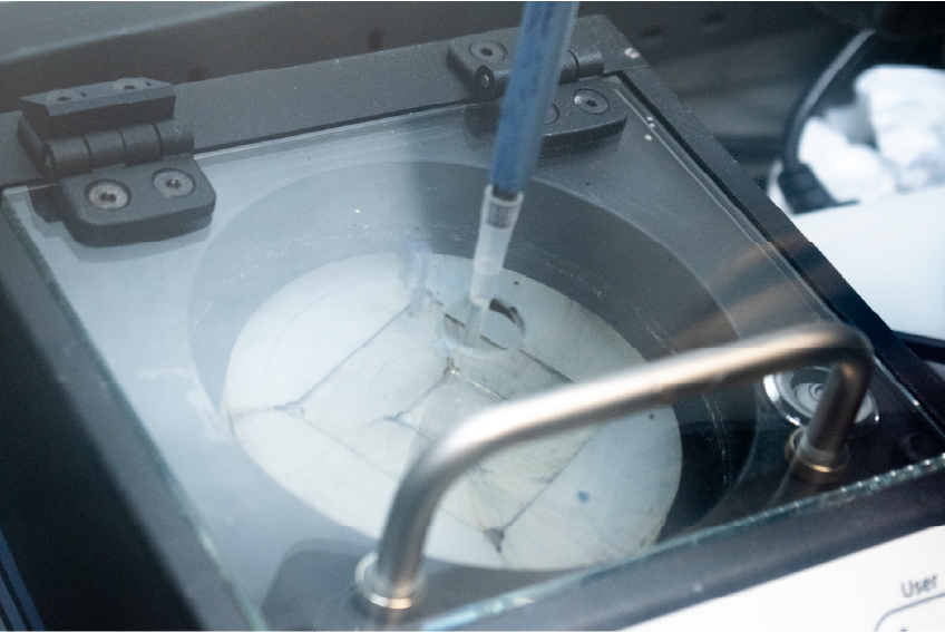 Spin coating active layer