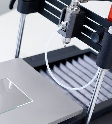 Scale up spray coating