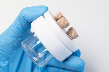 PEEK Electrochemical Cell Screw Set with Cell