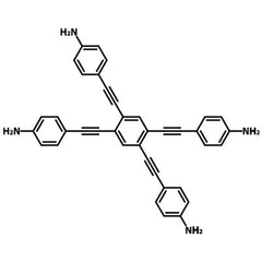1,2,4,5-Tetra((4-aminophenyl)ethynyl)benzene CAS 2375652-88-1
