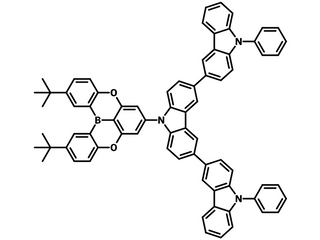 Chemical structure of TB-P3Cz