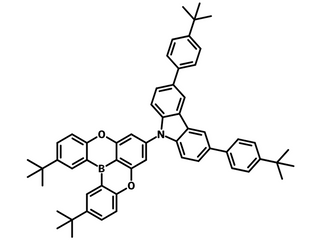 Chemical structure of TB-tPCz