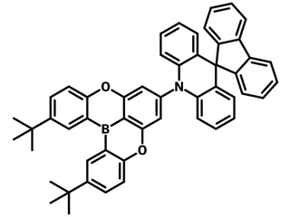 Chemical structure of TDBA-SAF