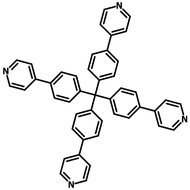 Tetra(4-(4-pyridyl)phenyl)methane CAS 1319736-15-6