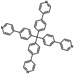 Tetra(4-(4-pyridyl)phenyl)methane CAS 1319736-15-6