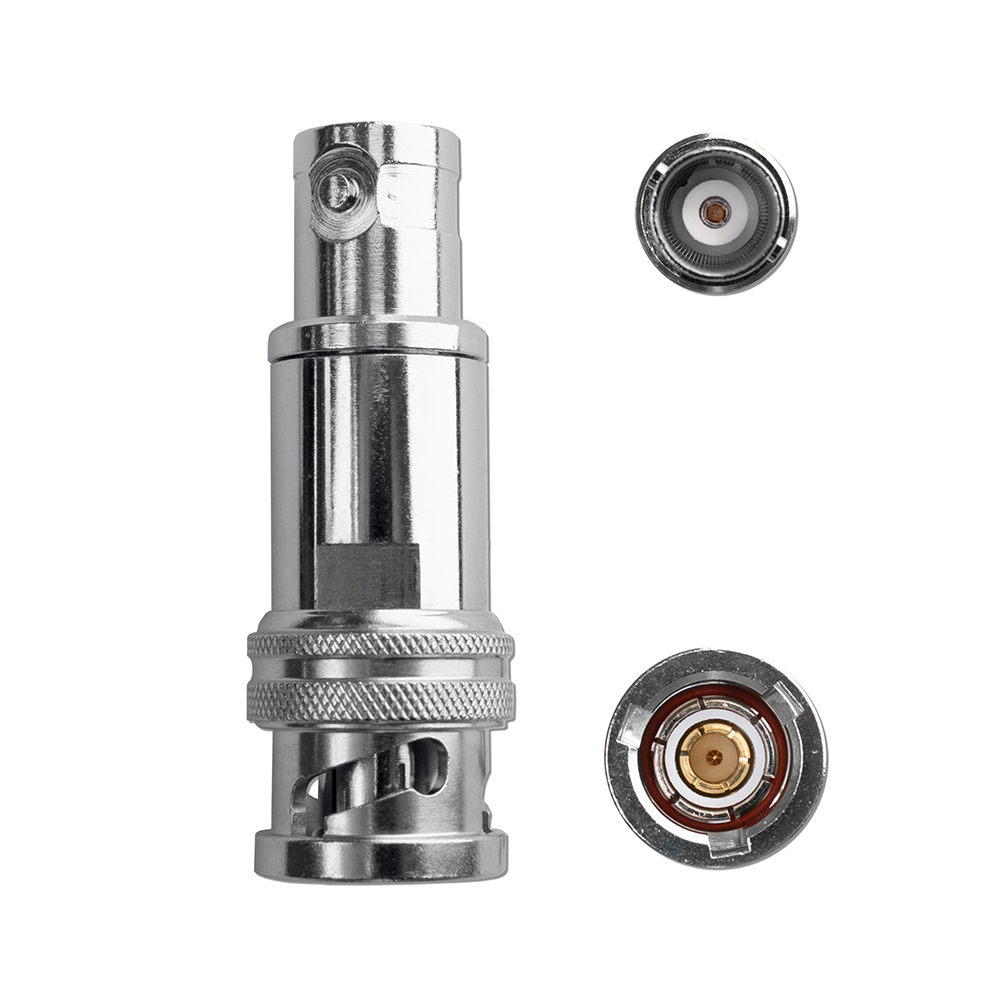 Triaxial to coaxial adapter