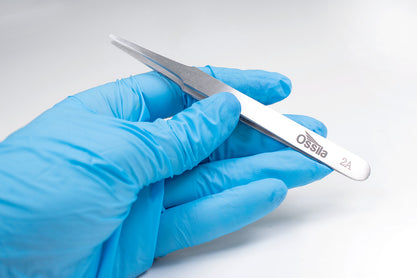 wide and flat tip type 2a tweezers