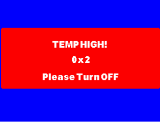 UV Ozone Cleaner. Very High temp warning