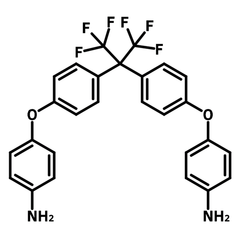 2,2-Bis[4-(4-aminophenoxy)phenyl]hexafluoropropane (4-BDAF) CAS 69563-88-8
