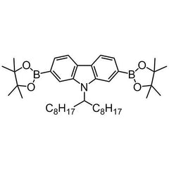 9-(heptadecan-9-yl)-2,7-bis(4,4,5,5-tetramethyl-1,3,2-dioxaborolan-2-yl)-9H-carbazole CAS 958261-51-3