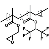 Poly(1,1,1,3,3,3-hexafluoroisopropyl methacrylate-co-glycidyl methacrylate) 90/10