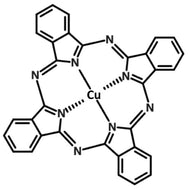CuPc, Copper(II) phthalocyanine