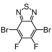 dibromodifluoro-benzothiadiazole chemical structure