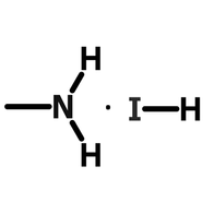 Methyl-ammonium iodide (MAI) chemical structure