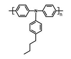 Chemical structure of PolyTPD